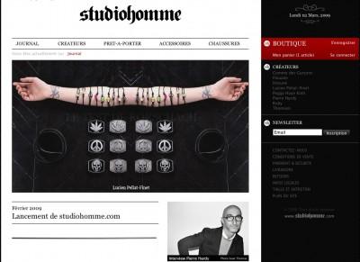 StudioHomme.com : Achetez Kitsuné, Comme des Garçons, Pierre Hardy online