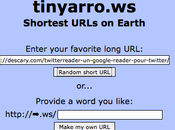 Tinyarro.ws, créez raccourcis d’URL plus courts