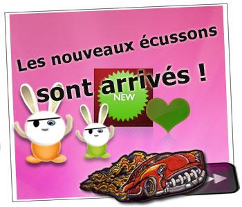 nouveaux ecussons sur customize.fr