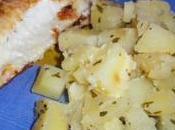 Pommes terre lyonnaises blanc)