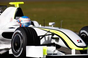 F1 - Une première journée positive pour Jenson Button et la BGP001