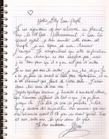 Alizée annule son concert en France