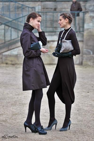 Arrivées aux Défilés Fashion week Paris Automne-hiver 2009 2010 suite