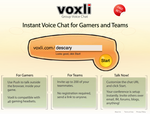 voxli-2 Voxli: créer un salon de tchat de 200 personnes instantanément