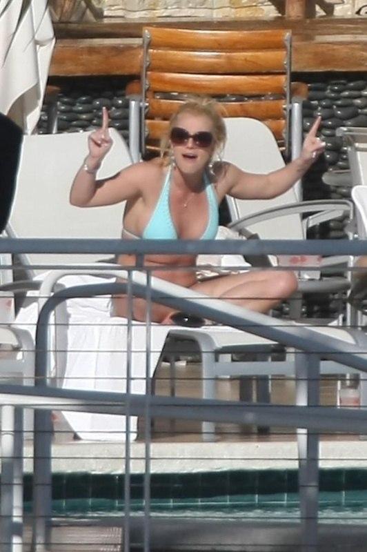 Britney Spears en bikini