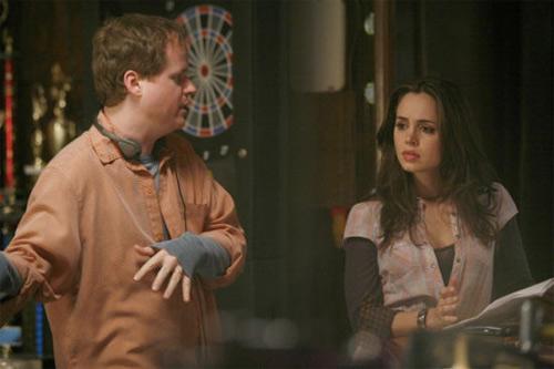 Joss Whedon et Eliza Dushku