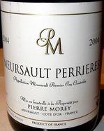 Pierre Morey “Les Perrières” (Meursault Cru)