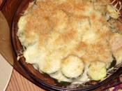 Courgettes gratin