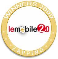 Les gagnants du Zapping Le Mobile 2.0 Edition 2009