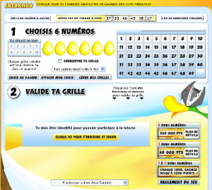 Jouer à une loterie gratuite sur Internet