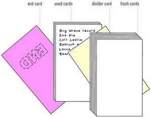 organisez vos fiches