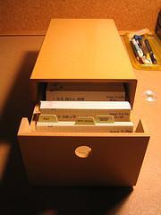 Le tiroir à fiche de PoIC