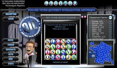 Lettriq, le Tétris orthographique