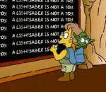 Générique Simpson façon Star Wars