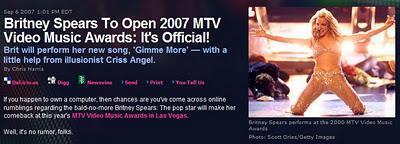 Britney Spears fait son comeback aux MTV Video Music Awards !