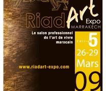 5ème édition de Riad Art Expo, Du 25 au 29 mars 2009