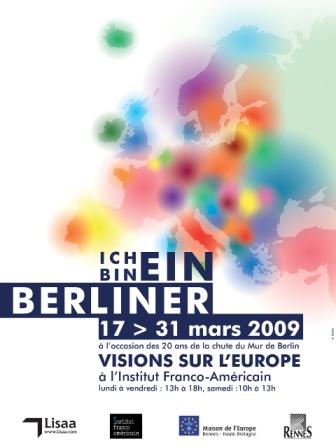 Exposition « Visions sur l’Europe » du 17 au 31 mars à Rennes