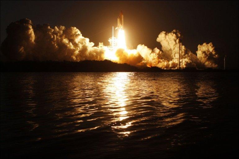 Décollage de la navette Discovery