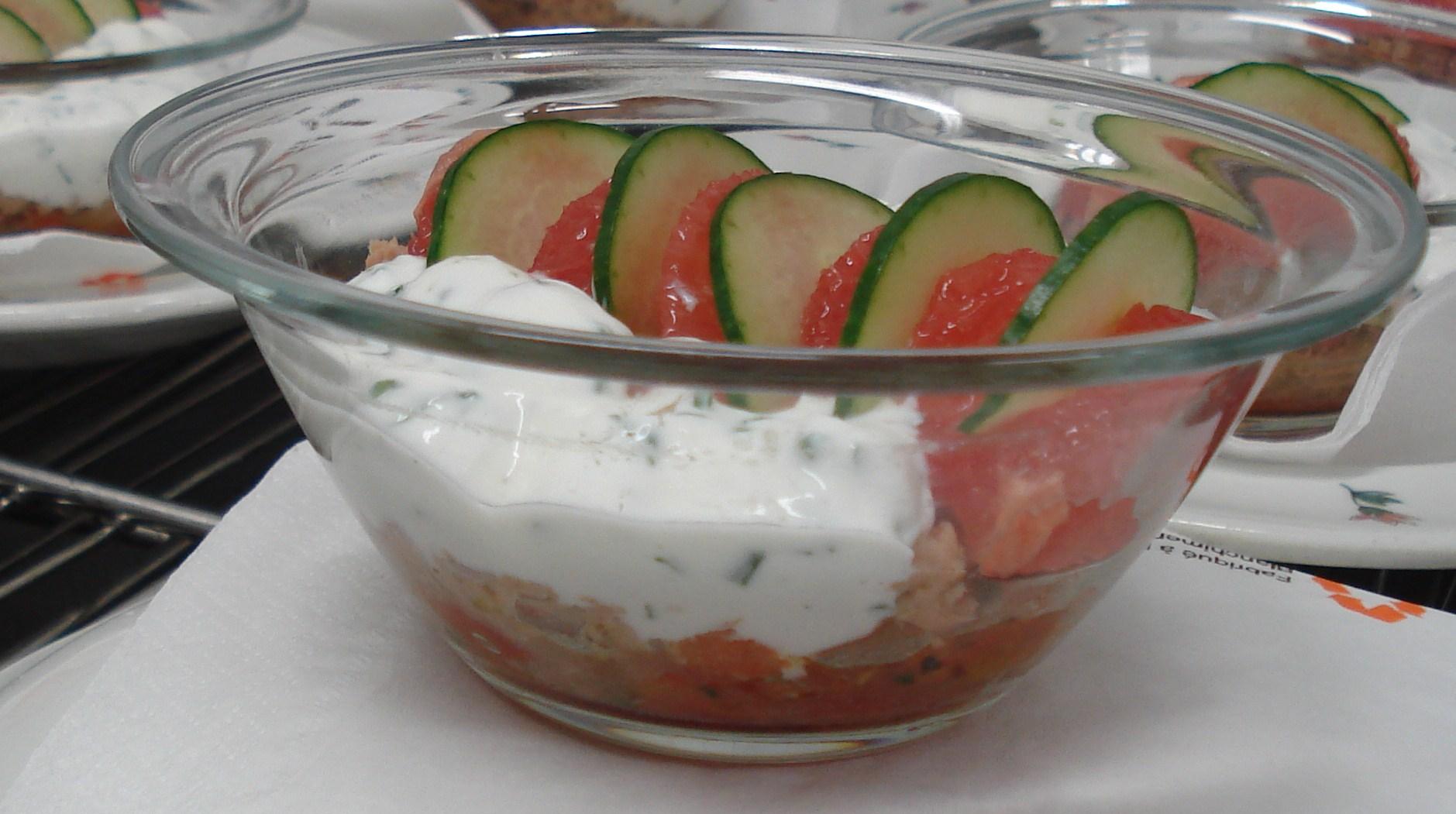 Salade de thon aux pomelos roses À Découvrir