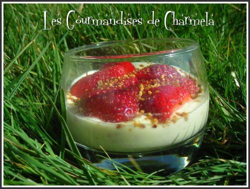 Crème Citron, Pralin et Fraises