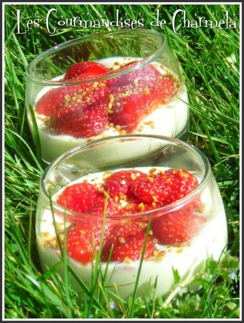 Crème Citron, Pralin et Fraises