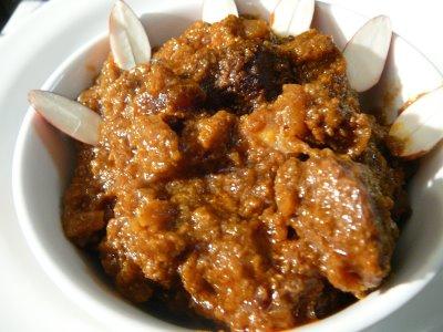 Curry d’agneau coriandre garam masala