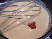 Sauce au fumet de crevettes.