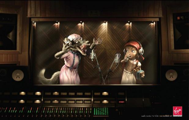 Print : Virgin raconte des histoires