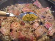 Tajine de boeuf aux légumes.