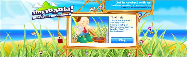 Tiny trials de Tiny mania