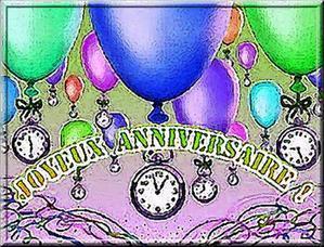 Des souhaits - Un joyeux anniversaire - Acrostiche