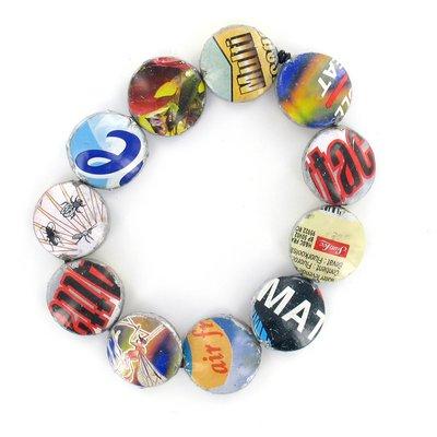 bracelet capsule recyclées Cruselita