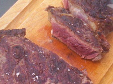 Côte de boeuf au barbecue