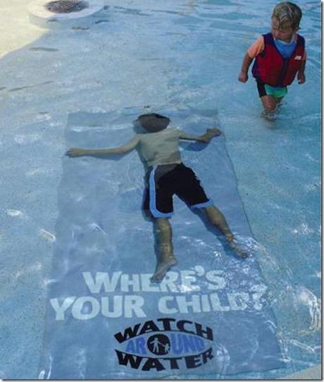 Where’s Your Child? Grim Drowning Awareness Campaign
