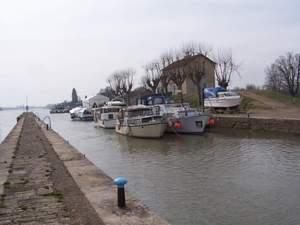 L'ancienne écluse Gigny (Saône)