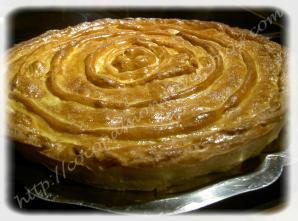 Tourte au confit de canard et aux pommes
