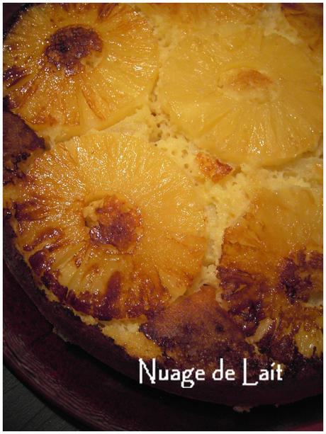 Gâteau Renversé à l'Ananas WW