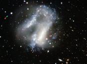Galaxies collision photographiées