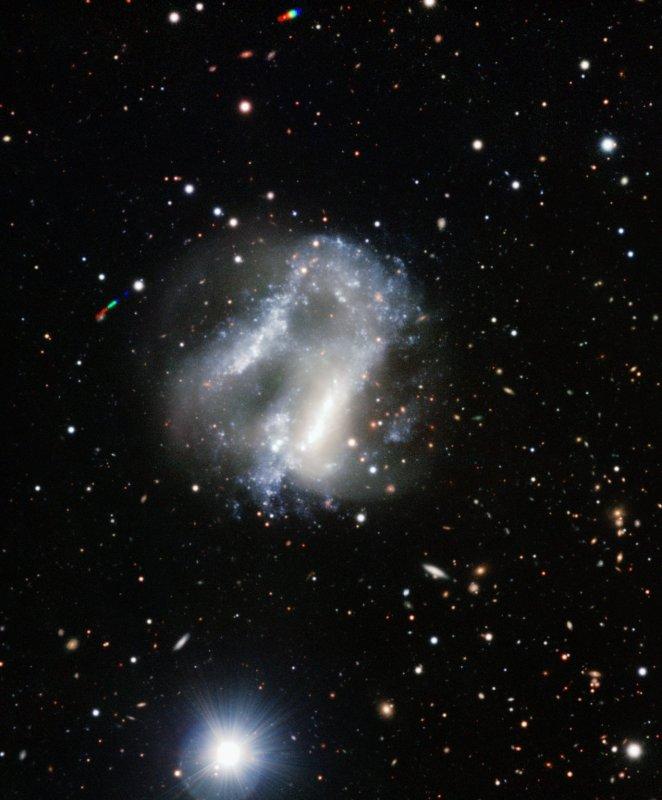 Galaxies en collision Arp 261