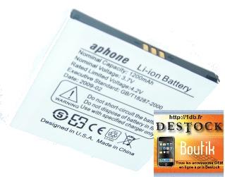 Batterie 1200 mAh pour le CECT Sciphone i68