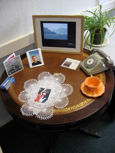 Le Web napperon Prototype du centre Erasme : Le Web napperon