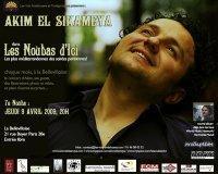 Concert : Akim El Sikameya à Paris le 9 avril 2009