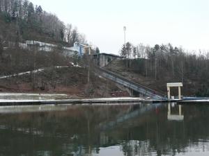 Cindy dans glaces l'hiver 2009