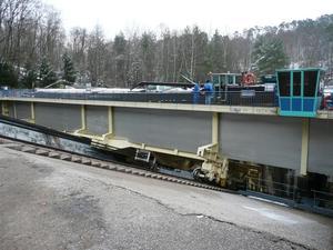 Cindy dans glaces l'hiver 2009