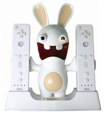 Les lapins crétins se chargent des Wiimotes