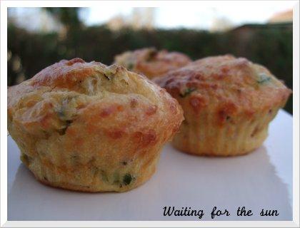 ≈ muffins courgettes jambon au cumin ≈