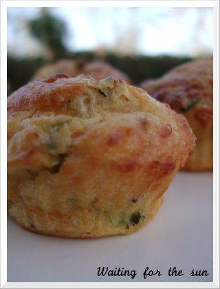 ≈ muffins courgettes jambon au cumin ≈