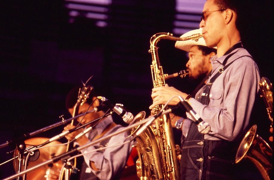 Art Blakey Nimes Jazz Festival jul 1980 -15b