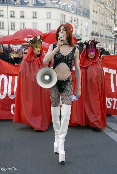 Manifestation des travailleurs du sexe - Pute Pride 2009 -