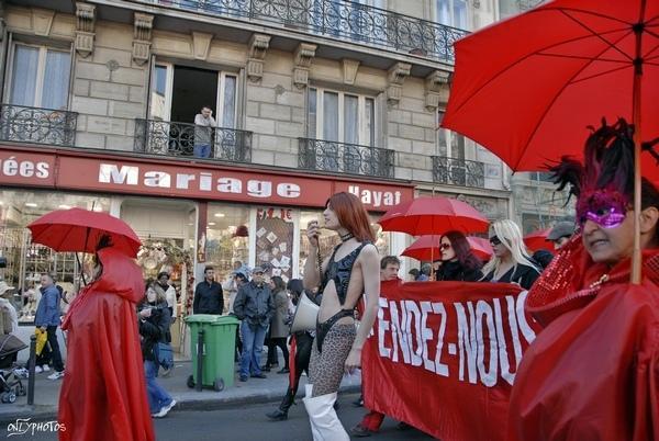 Manifestation des travailleurs du sexe - Pute Pride 2009 -